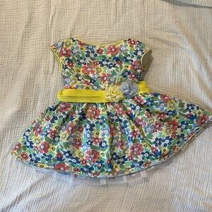 Boboli girls dress 18m worn once.